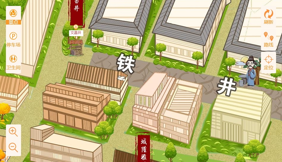 义马智慧景区：手绘地图与语音导览的完美融合