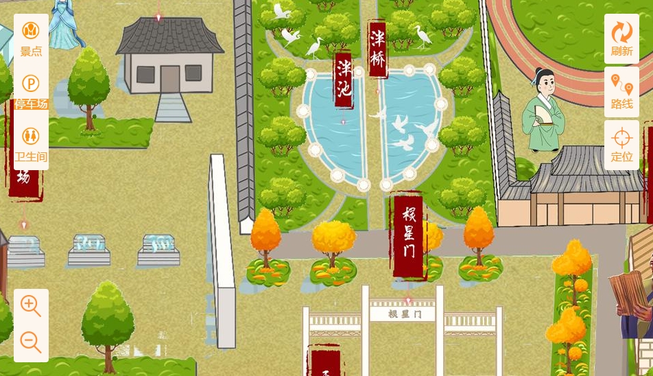 义马手绘地图景区语音讲解导览系统：智慧景区建设的基石